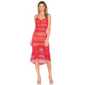 Parker Kane dress, Lava, Size XS